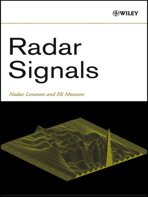 Title details for Radar Signals by Nadav Levanon - Available